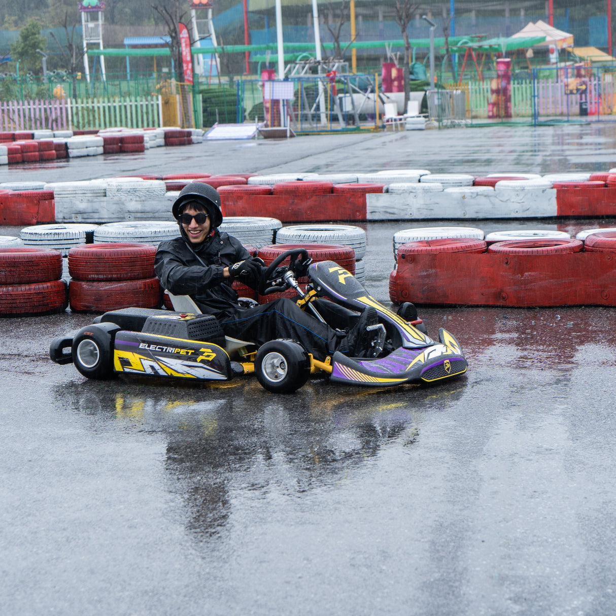 SUPEREGOSE High-Performance Electric Racing Go Kart with 12KW Peak Power for Racing & Recreational Driving