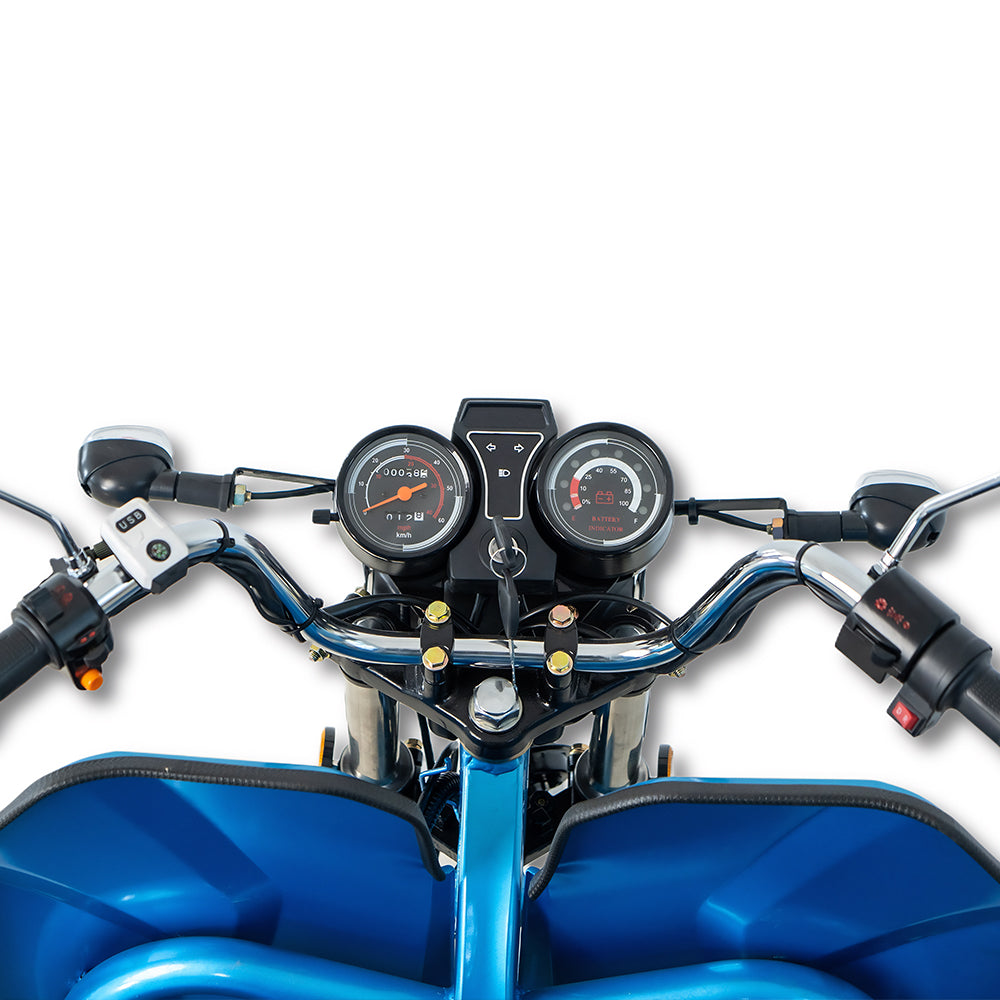 Elektro-Lastendreirad 'Cargo Cruiser' 28km/h, 60V/45 Ah