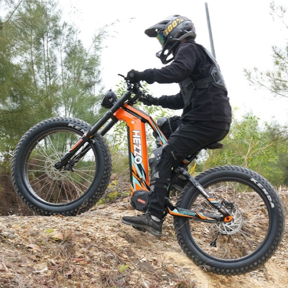 HEZZO K9 Fat Tire Electric Bike 52V 21AH