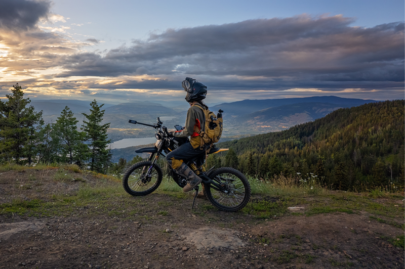 79Bike Falcon Lite 10000W 72V Electric Dirt Bike - Off-Road Adult Electric Motorcycle, 56MPH Top Speed, 75-Mile Range, Full Suspension