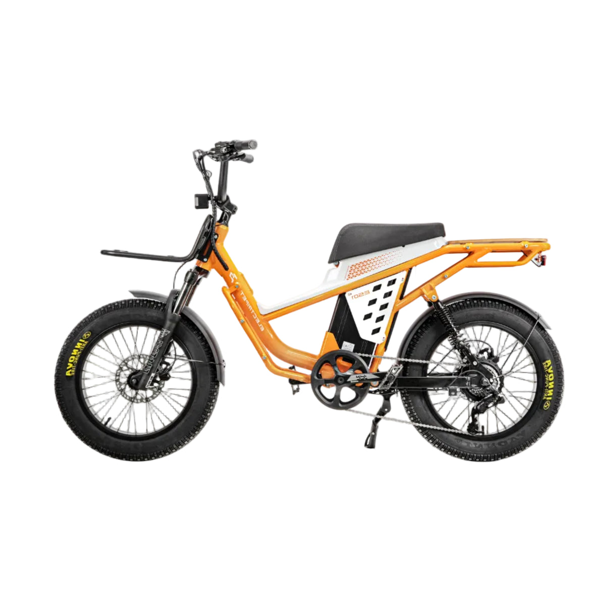 48V 50Ah Long Range Fat Tire Electric Bike for Adults, 750W Camping Ebike with 1500W Peak Motor