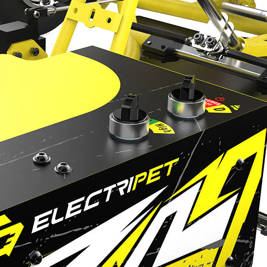 SUPEREGOSE High-Performance Electric Racing Go Kart with 12KW Peak Power for Racing & Recreational Driving