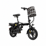 Compact Folding Electric Bicycle  With Lithium Battery for Adults Portable City Commuter Bike