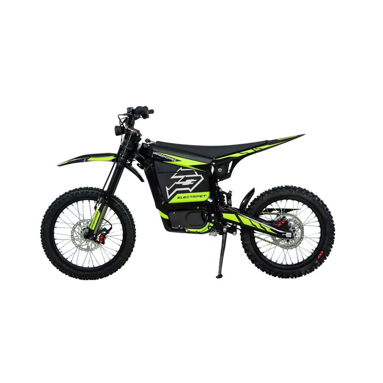 Grasshopper 2026 Electric Dirt Bike 12.5KW Power 72V 60AH Lithium