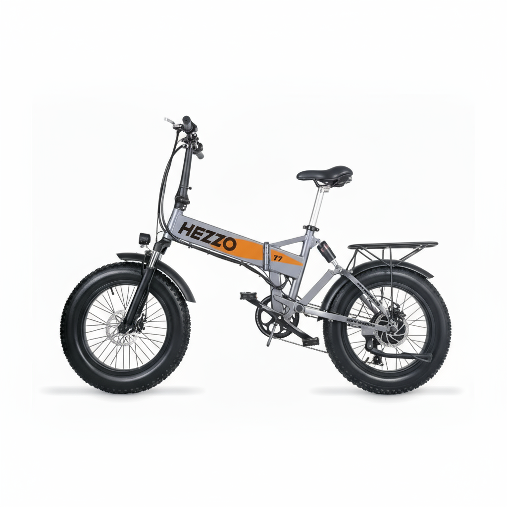 Portable Folding Electric Bike for Adults with Lightweight Aluminum Alloy Frame