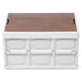Folding Storage Box White