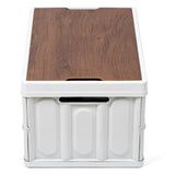 Folding Storage Box White
