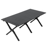 Carbon Steel Eggroll Table Small Size Black