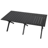 Carbon Steel Eggroll Table Large Size Black