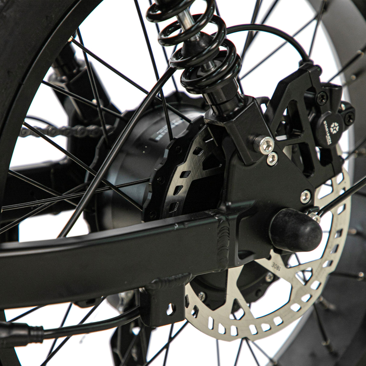 120 Miles Range Fat Tire Electric camping bike