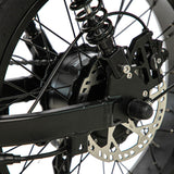 120 Miles Range Fat Tire Electric camping bike