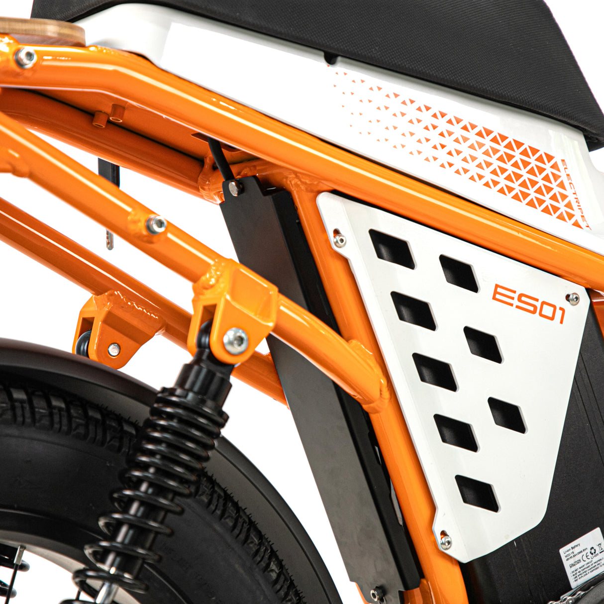 120 Miles Range Fat Tire Electric camping bike