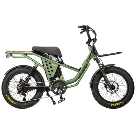 120 Miles Range Fat Tire Electric camping bike